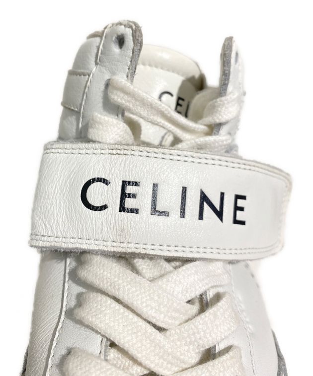 中古・古着通販】CELINE (セリーヌ) ロゴハイカットスニーカー