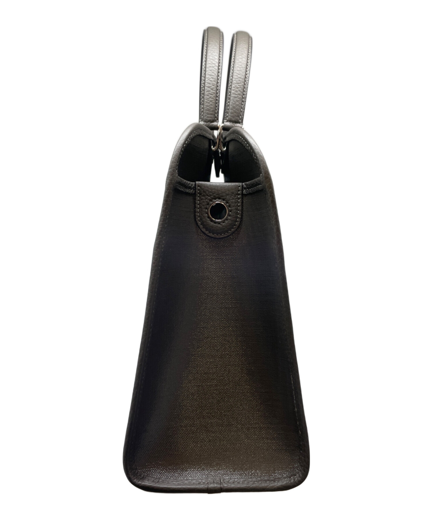 【美品】ミチノパリ　サンジェルマンバッグ サンジェルマンバッグ チャーコールグレー色