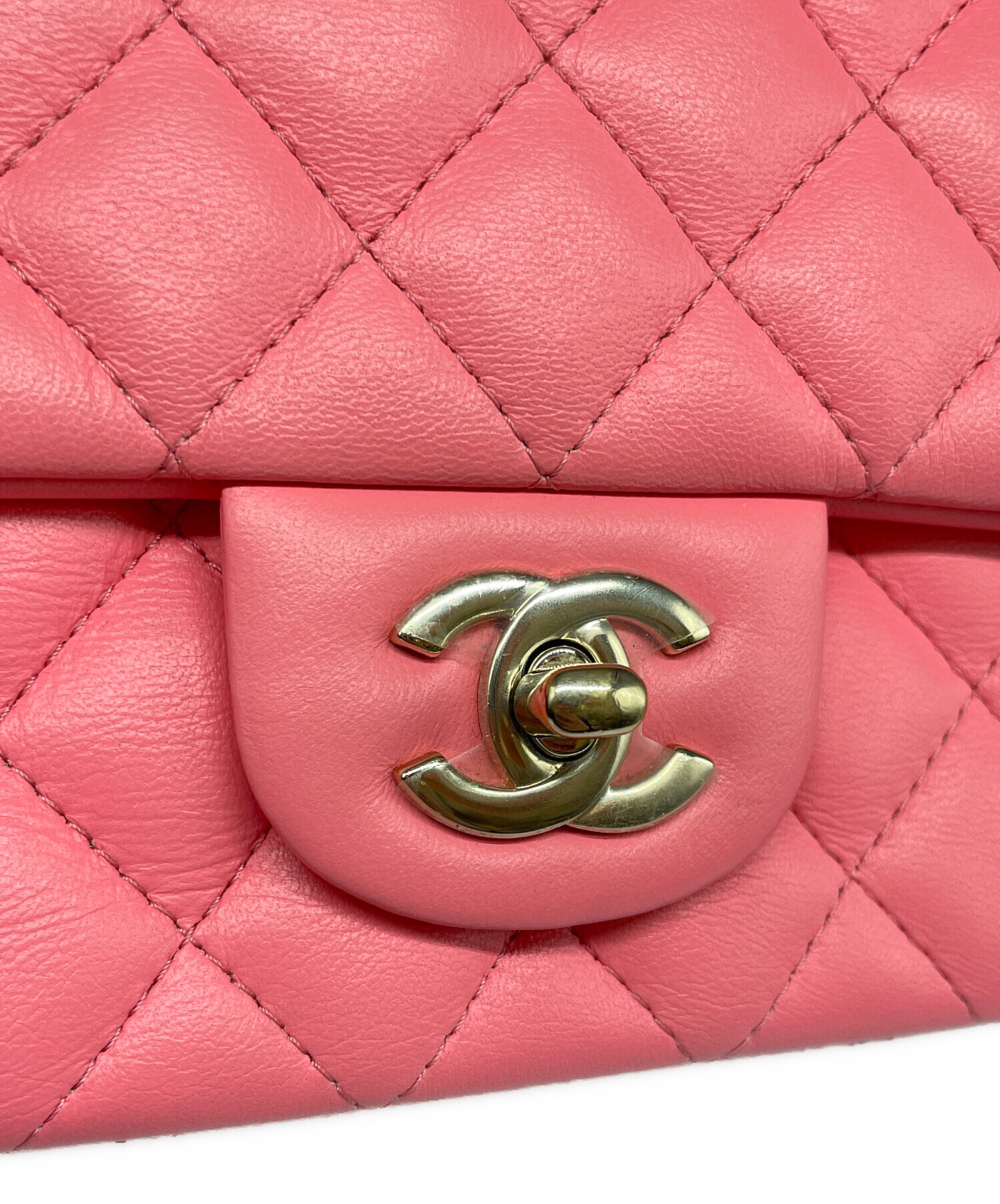 中古・古着通販】CHANEL (シャネル) ミニマトラッセ 20 ピンク サイズ 