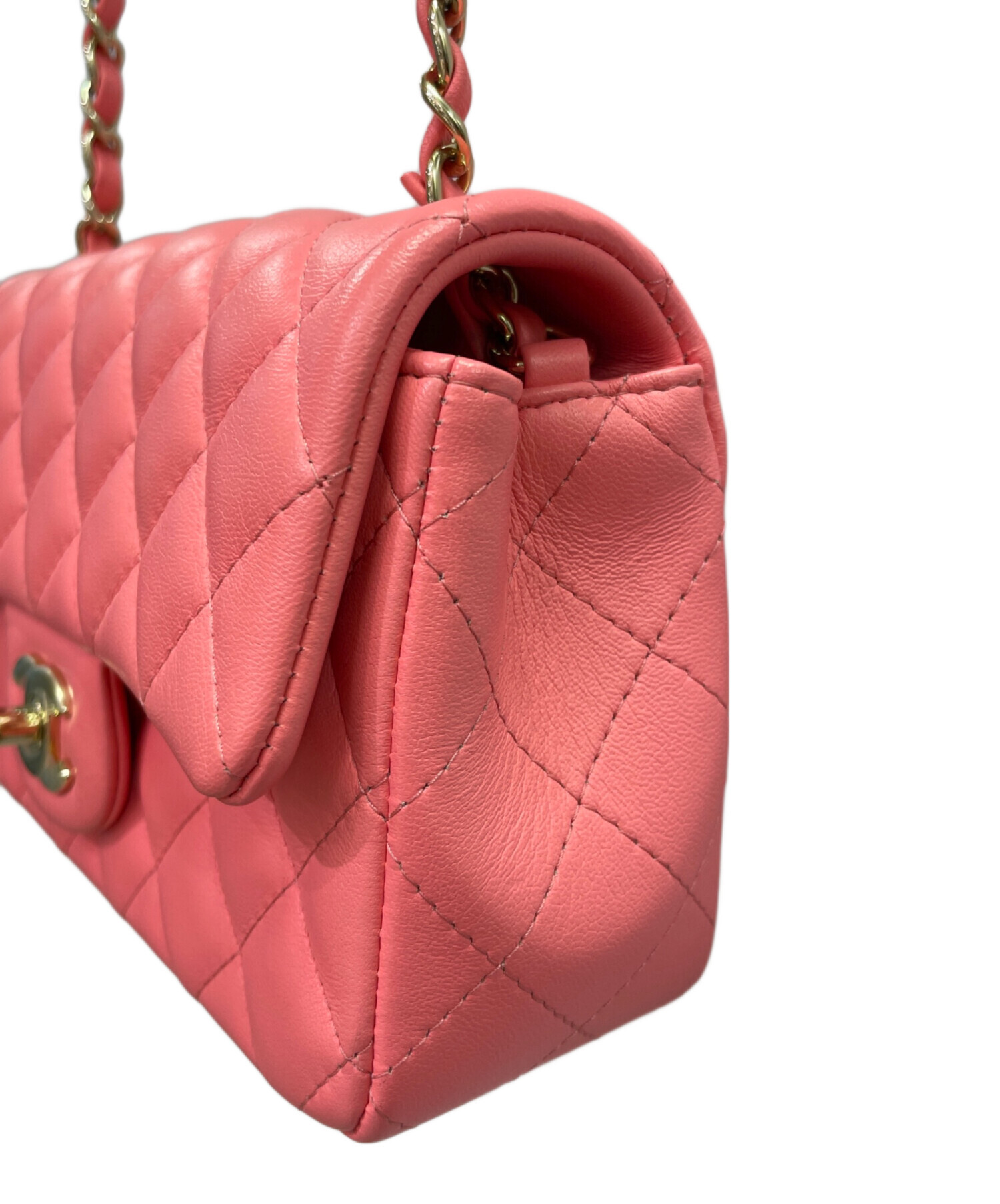 中古・古着通販】CHANEL (シャネル) ミニマトラッセ 20 ピンク サイズ 