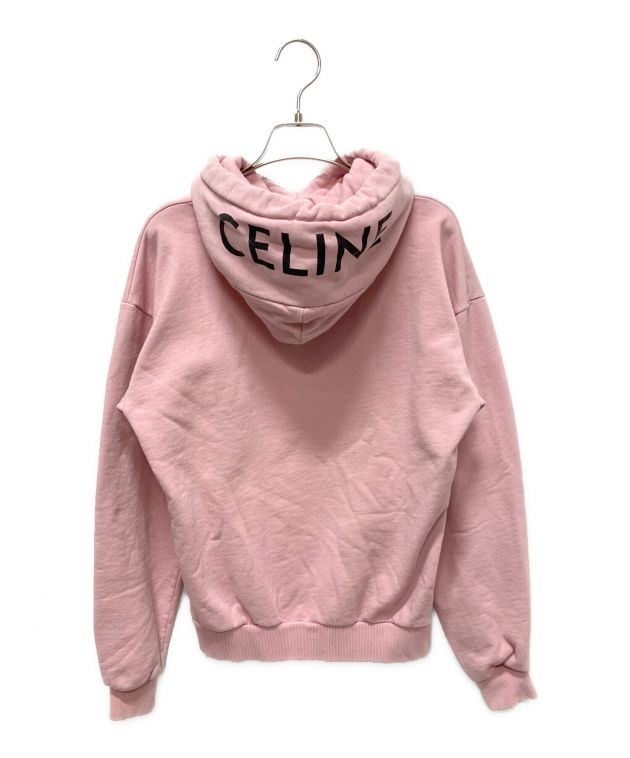 セリーヌパーカー✨ピンク 中古・古着通販】CELINE (セリーヌ) 21AW ルーズスウェット/パーカー
