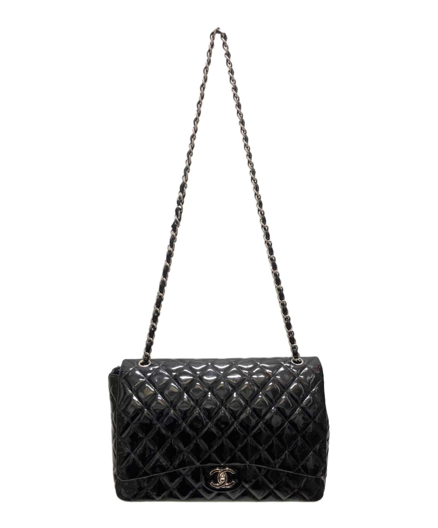 中古・古着通販】CHANEL (シャネル) パテントデカマトラッセチェーン 