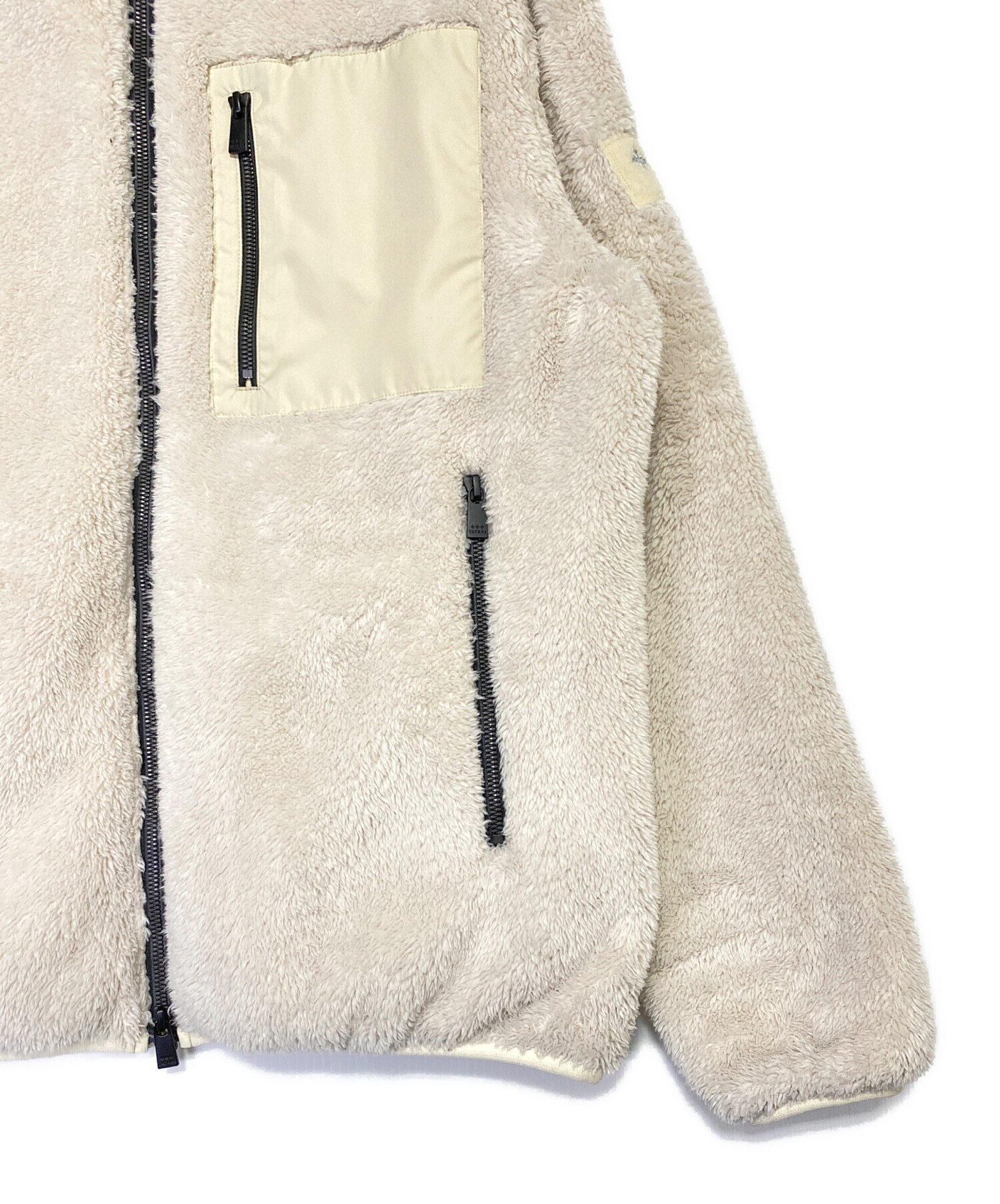 中古・古着通販】TATRAS (タトラス) フリースジャケット ホワイト