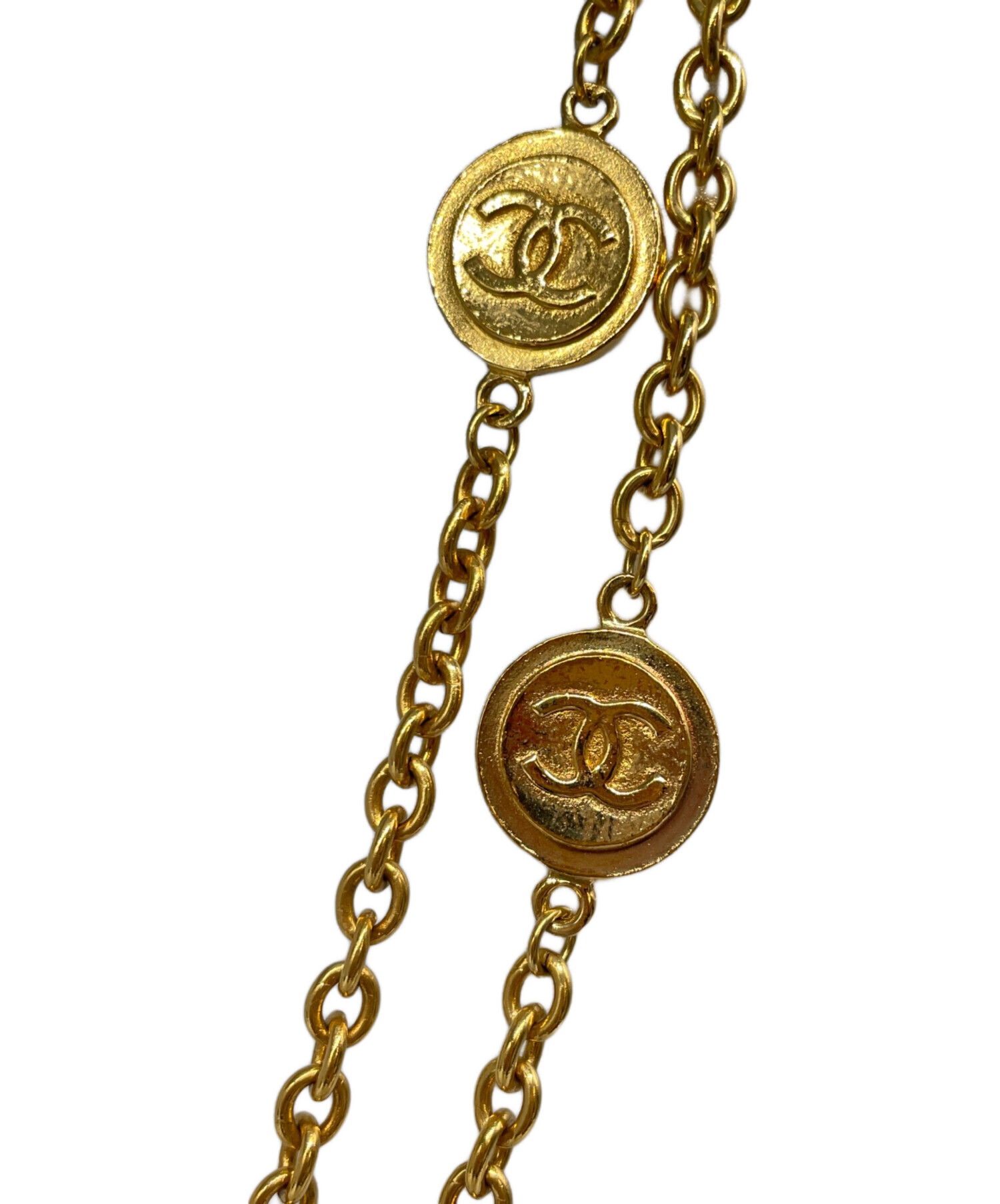 中古・古着通販】CHANEL (シャネル) ココマーク ロングネックレス 