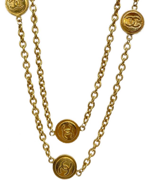 中古・古着通販】CHANEL (シャネル) ココマーク ロングネックレス 