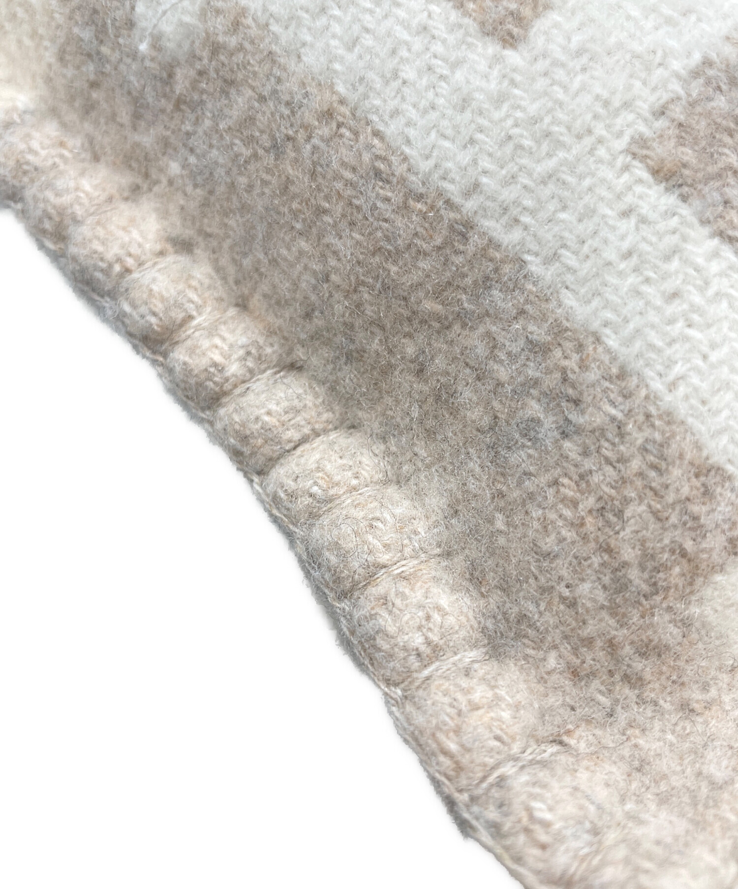 中古HERMES アヴァロン　ブランケット　ベージュ 楽天市場】HERMES エルメス Avalon アヴァロン プレード カシミヤ混