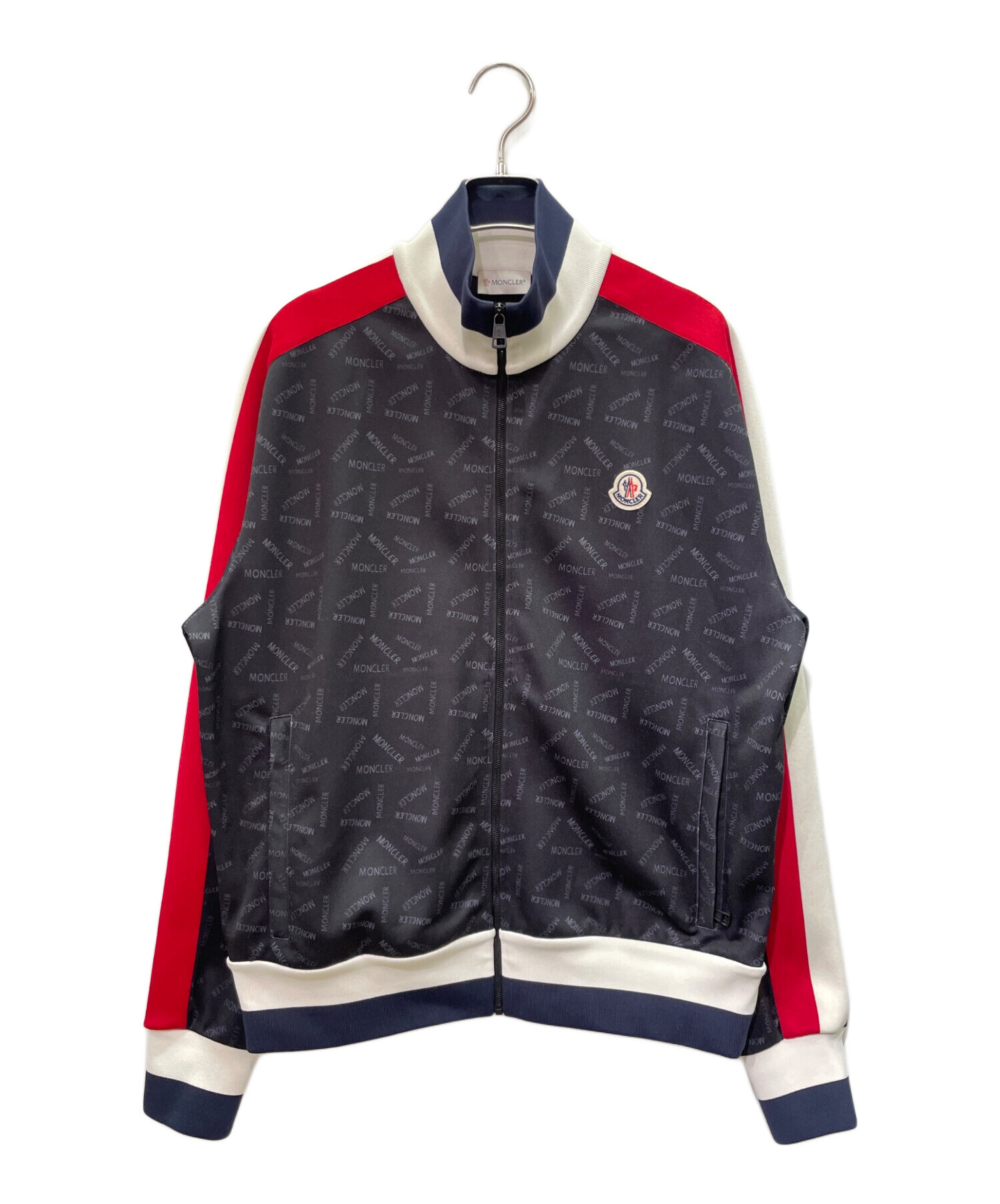 中古・古着通販】MONCLER (モンクレール) ZIP UP CARDIGAN ネイビー 