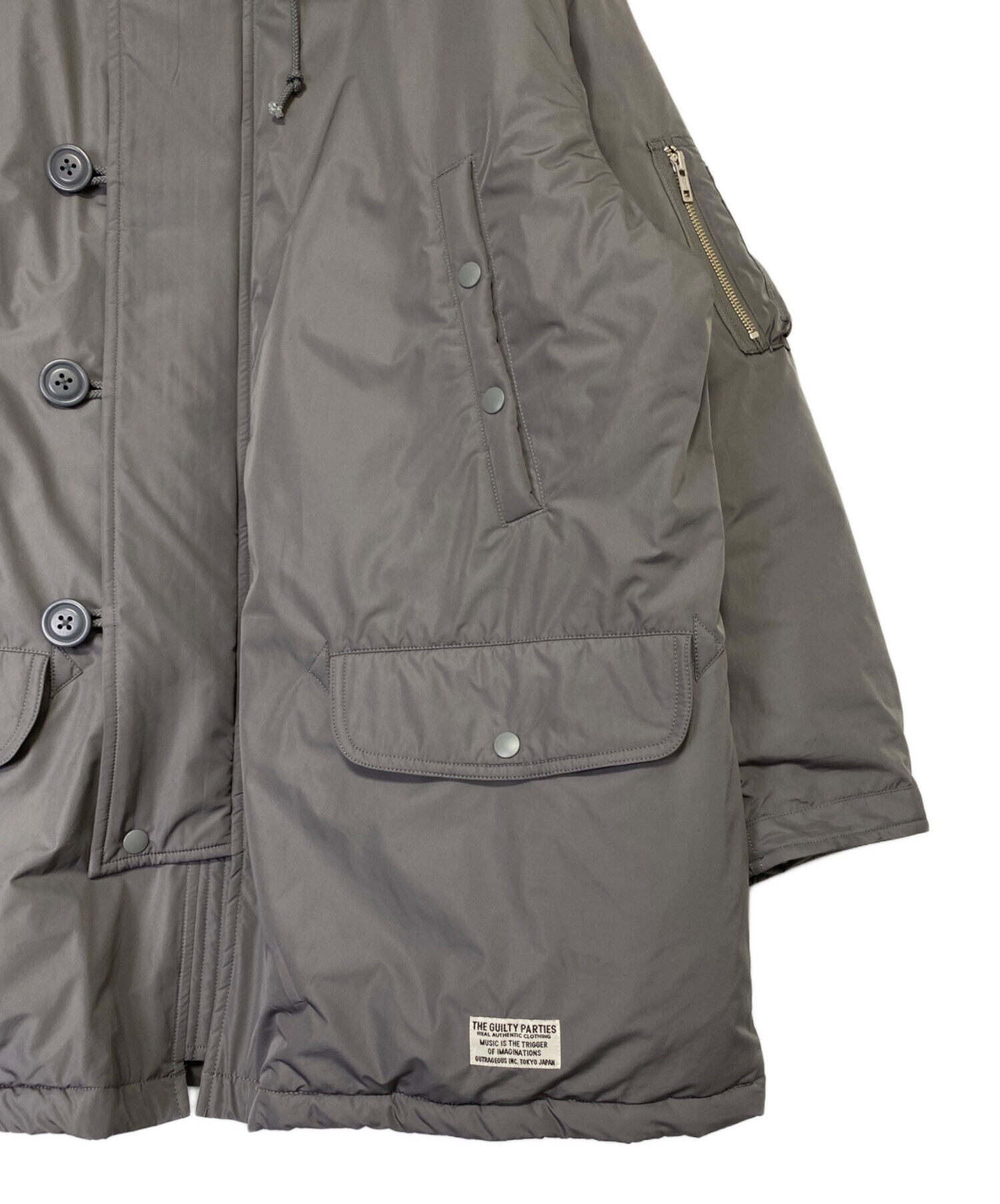 中古・古着通販】WACKO MARIA (ワコマリア) N-3B FLIGHT JACKET グレー