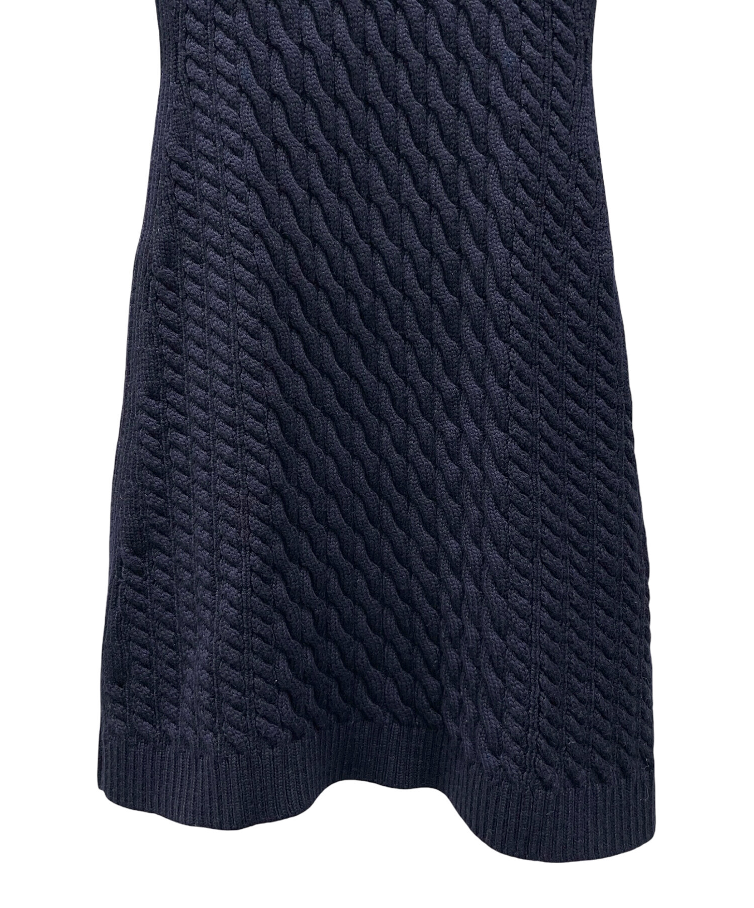 中古・古着通販】PRADA (プラダ) 半袖 ウール ニット ワンピース