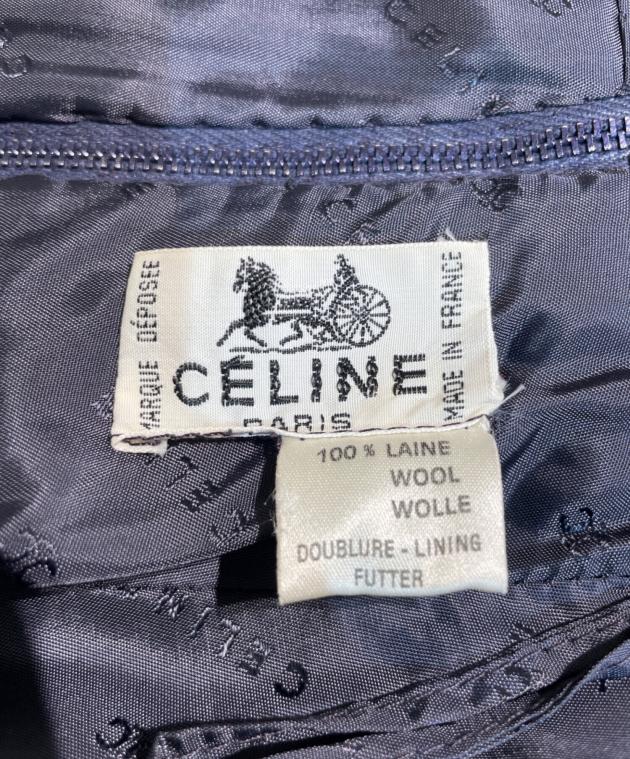 中古・古着通販】CELINE (セリーヌ) ホースビット プリーツスカート