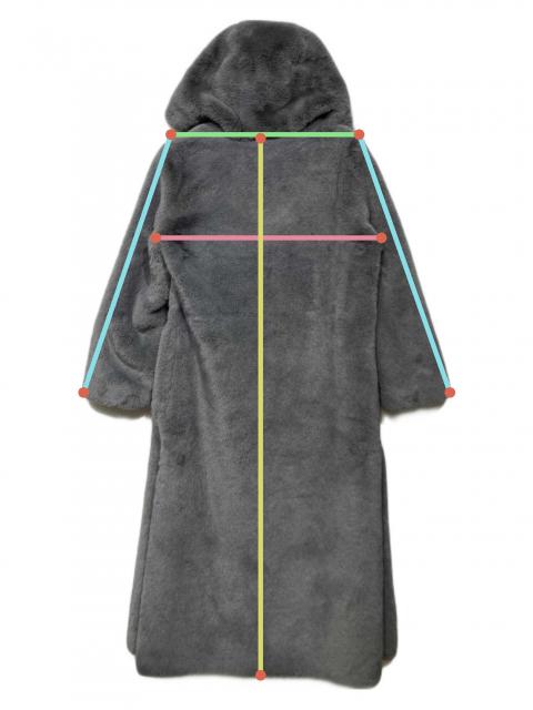 中古・古着通販】LEMONPLET (レモンプレット) ロングファーコート