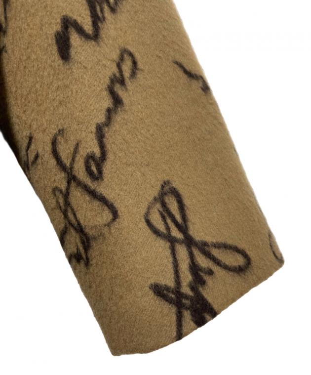 ジャケット・アウター Supreme Script Logos Wool Overcoat Supreme - Script Logos Wool Overcoat - UG.SHAFT