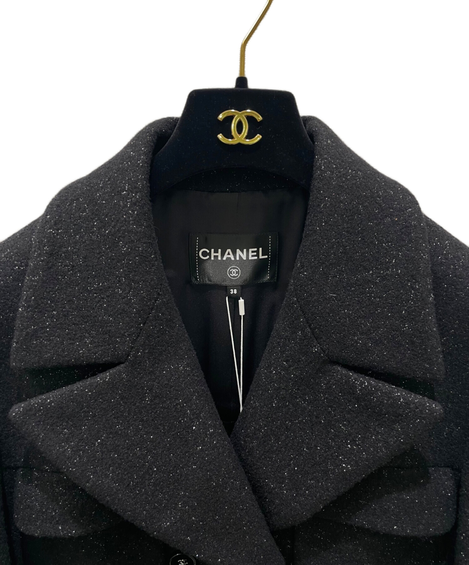 中古・古着通販】CHANEL (シャネル) ココボタンダブルロングコート