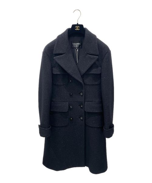 中古・古着通販】CHANEL (シャネル) ココボタンダブルロングコート
