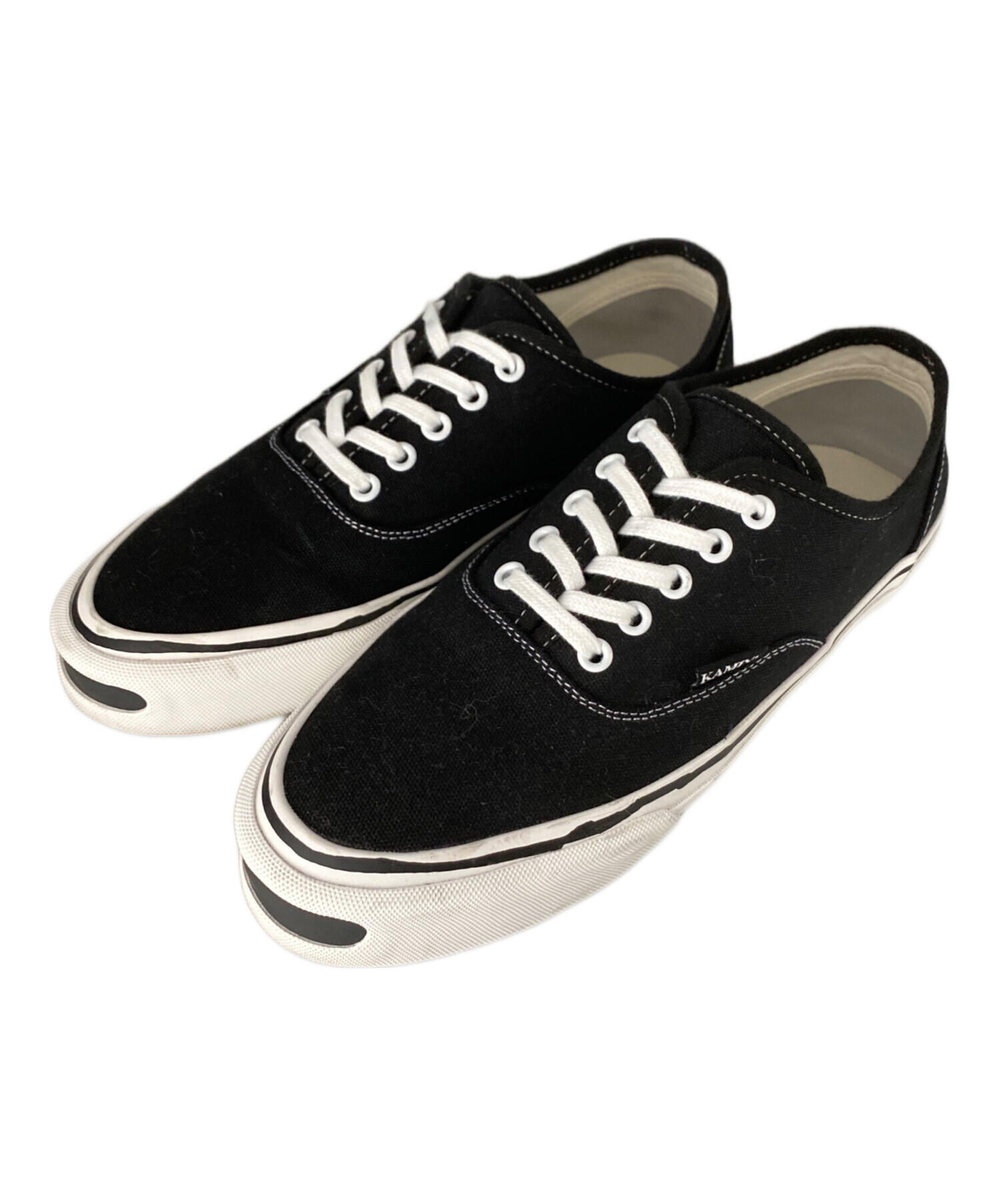 中古・古着通販】KAMIYA (カミヤ) Joey Vulcanized Sneaker ブラック