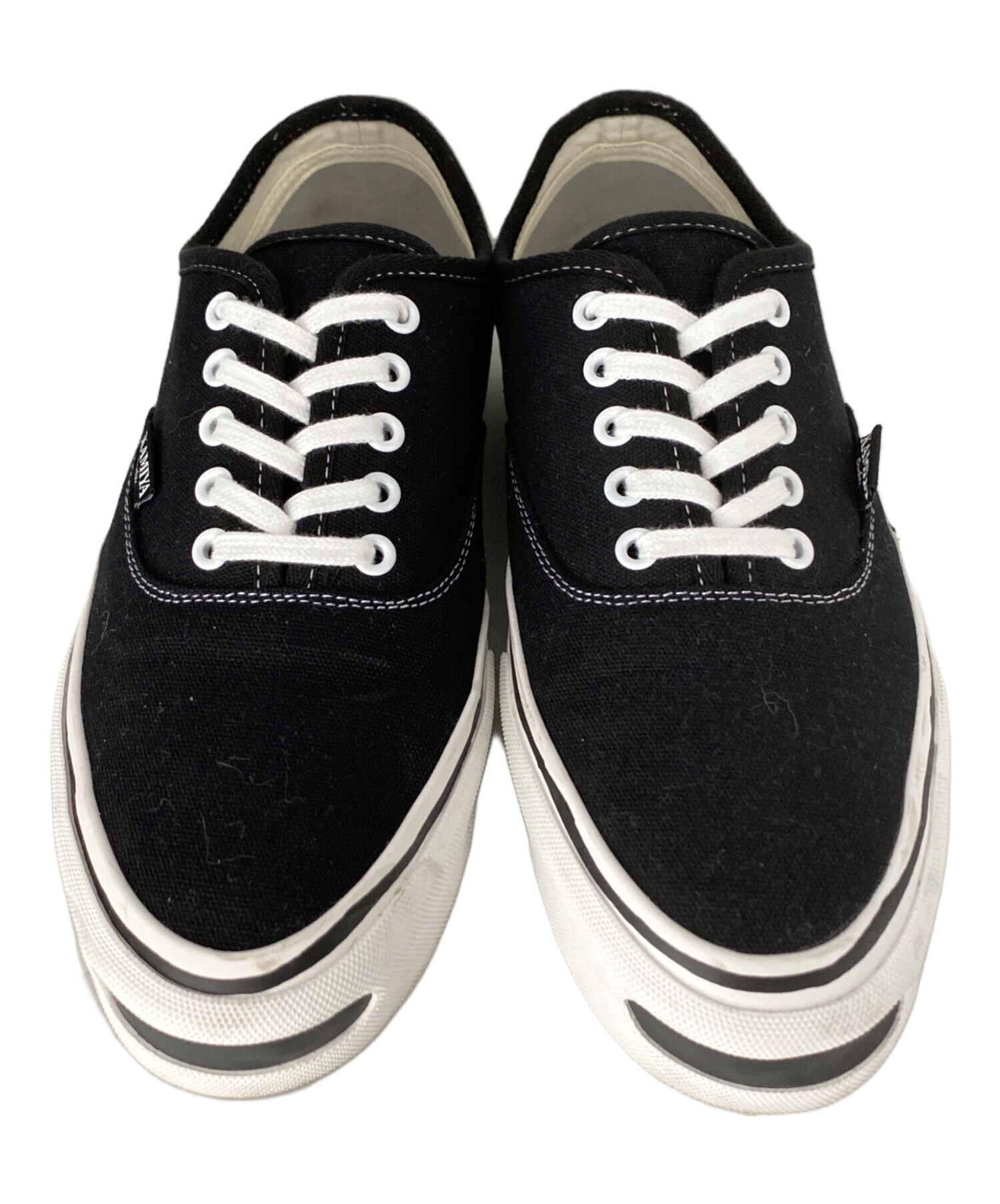 中古・古着通販】KAMIYA (カミヤ) Joey Vulcanized Sneaker ブラック