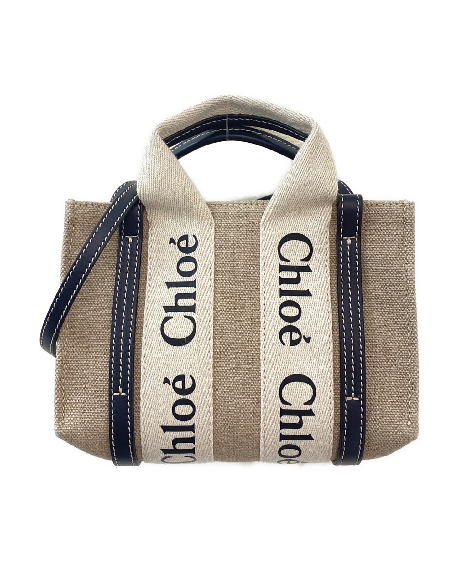 中古・古着通販】Chloe (クロエ) WOODY 2WAY ハンド ミニトート 