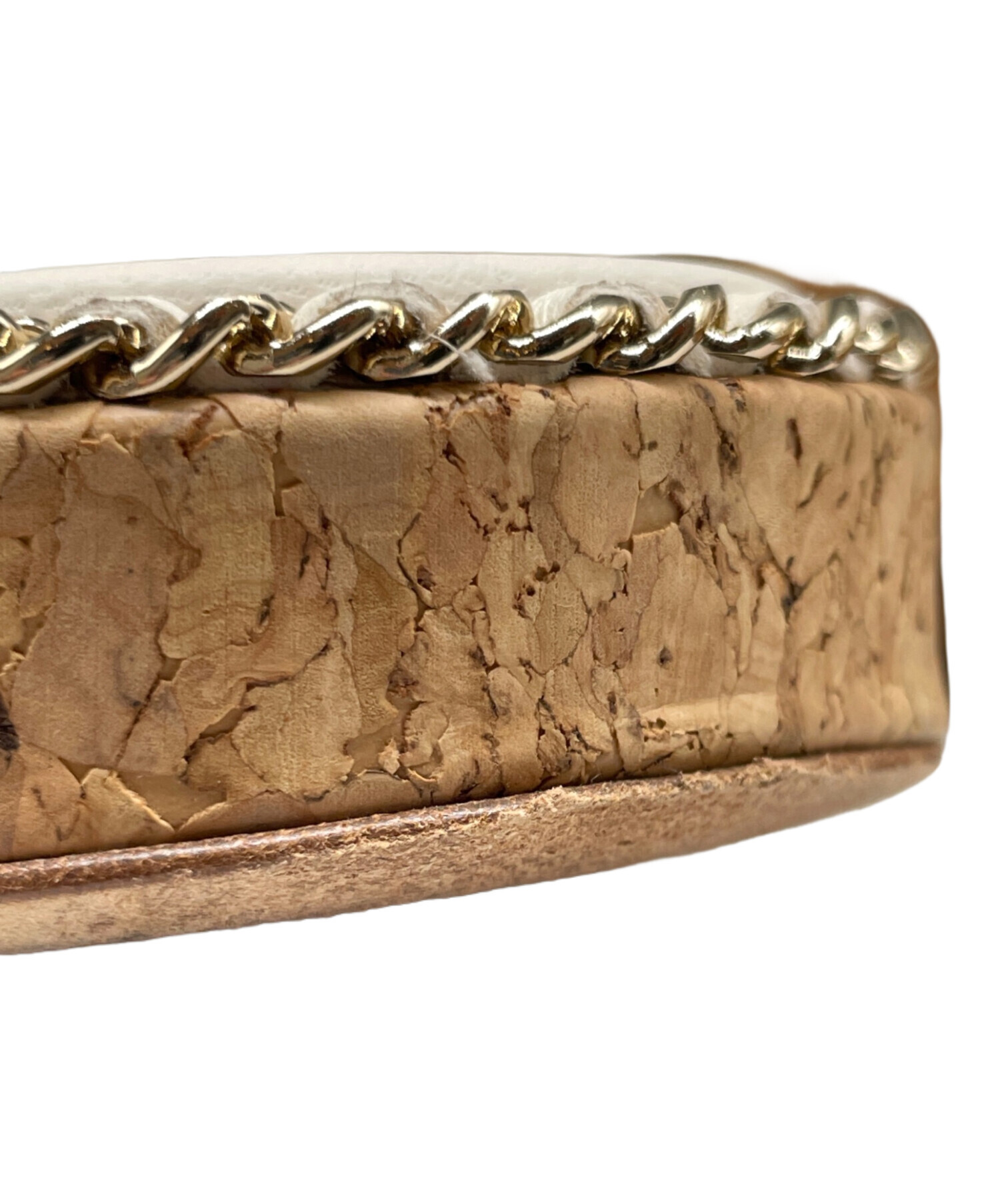 中古・古着通販】CHANEL (シャネル) チェーン レザー サンダル