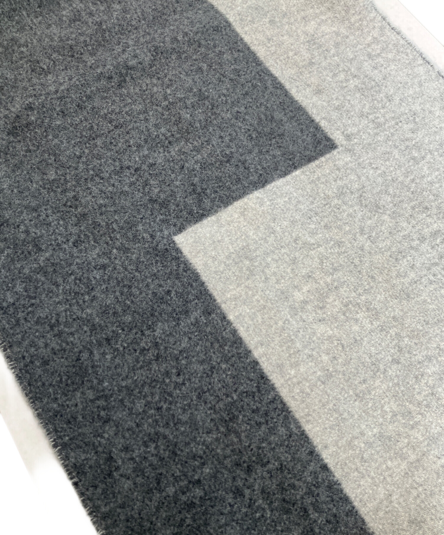 中古・古着通販】HERMES (エルメス) バイカラー カシミヤマフラー