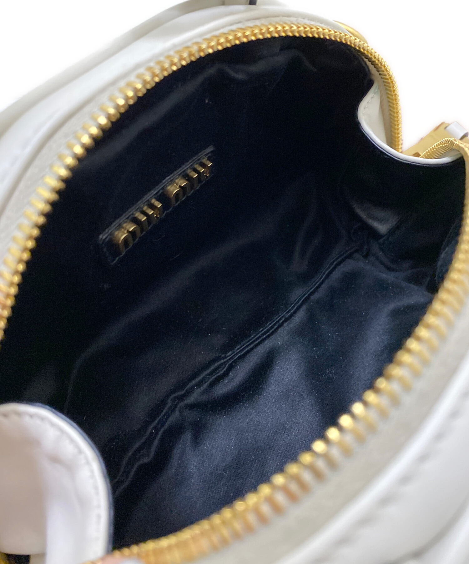 中古・古着通販】MIU MIU (ミュウミュウ) 2WAYバッグ ホワイト