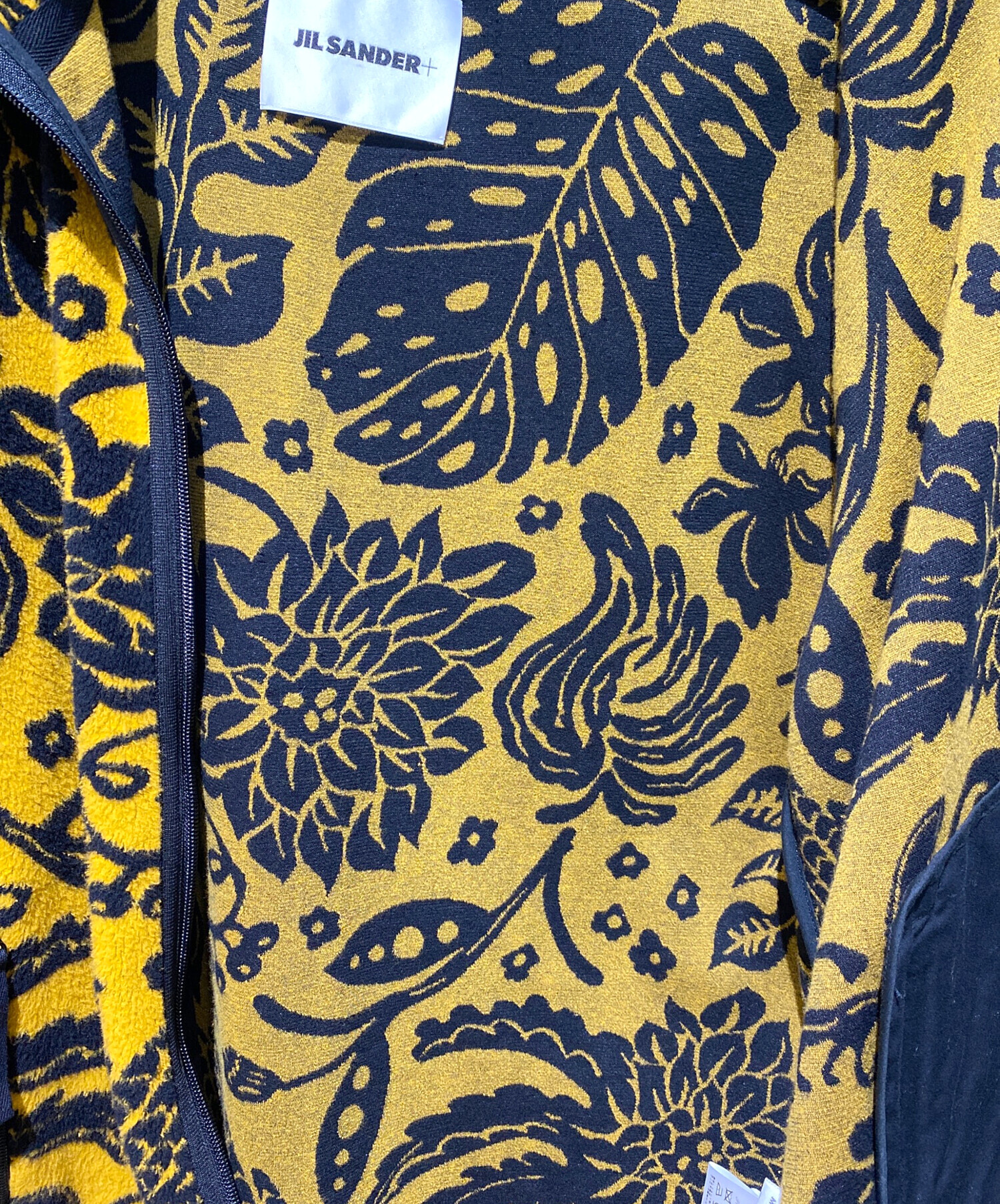 JIL SANDER+ 総柄 ジップアップ フリースジャケット 【公式通販】