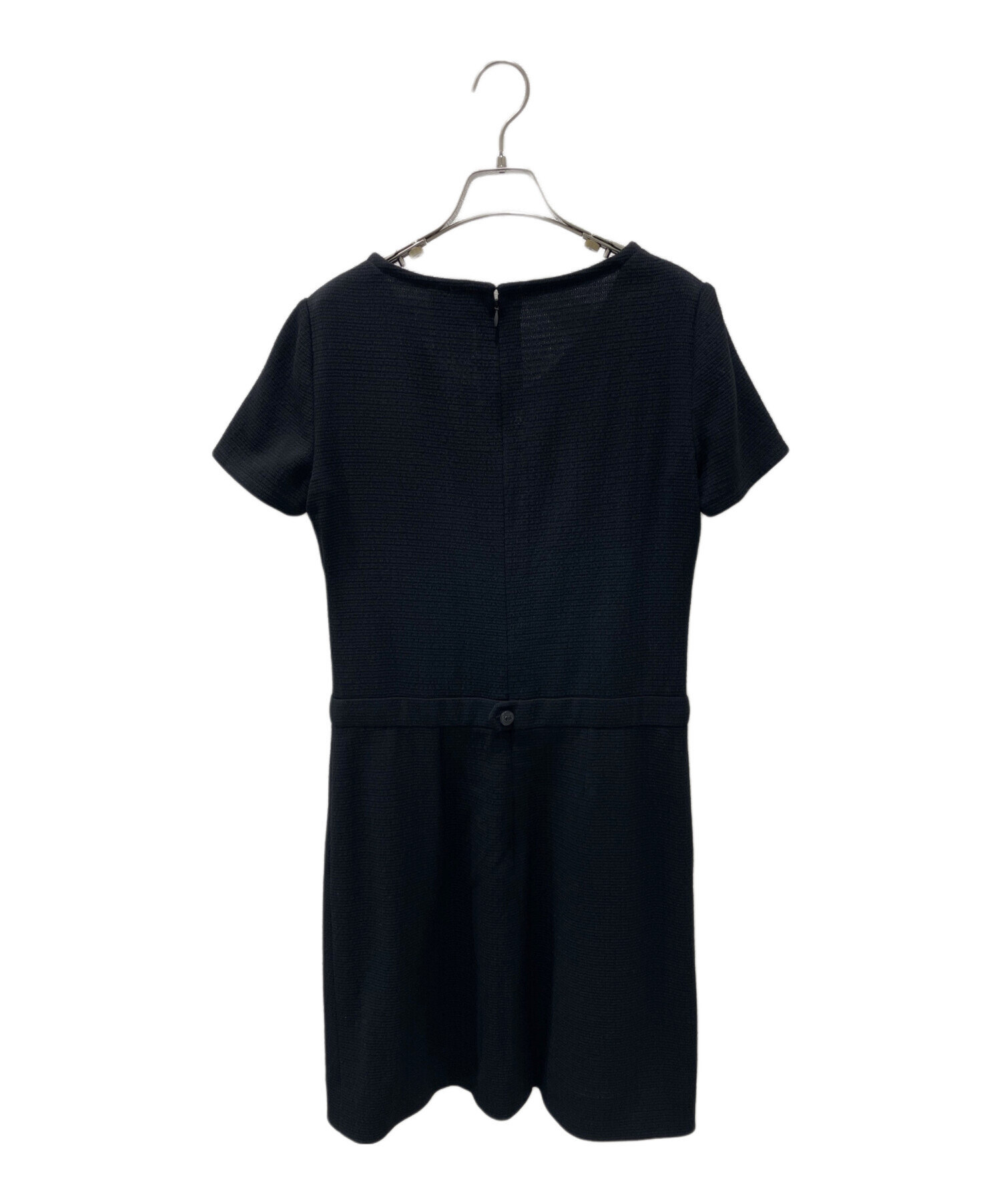 CHANEL チェック柄 半袖ワンピース 38 CHANEL チェック柄 半袖ワンピース 38 CHANEL チェック柄 半袖