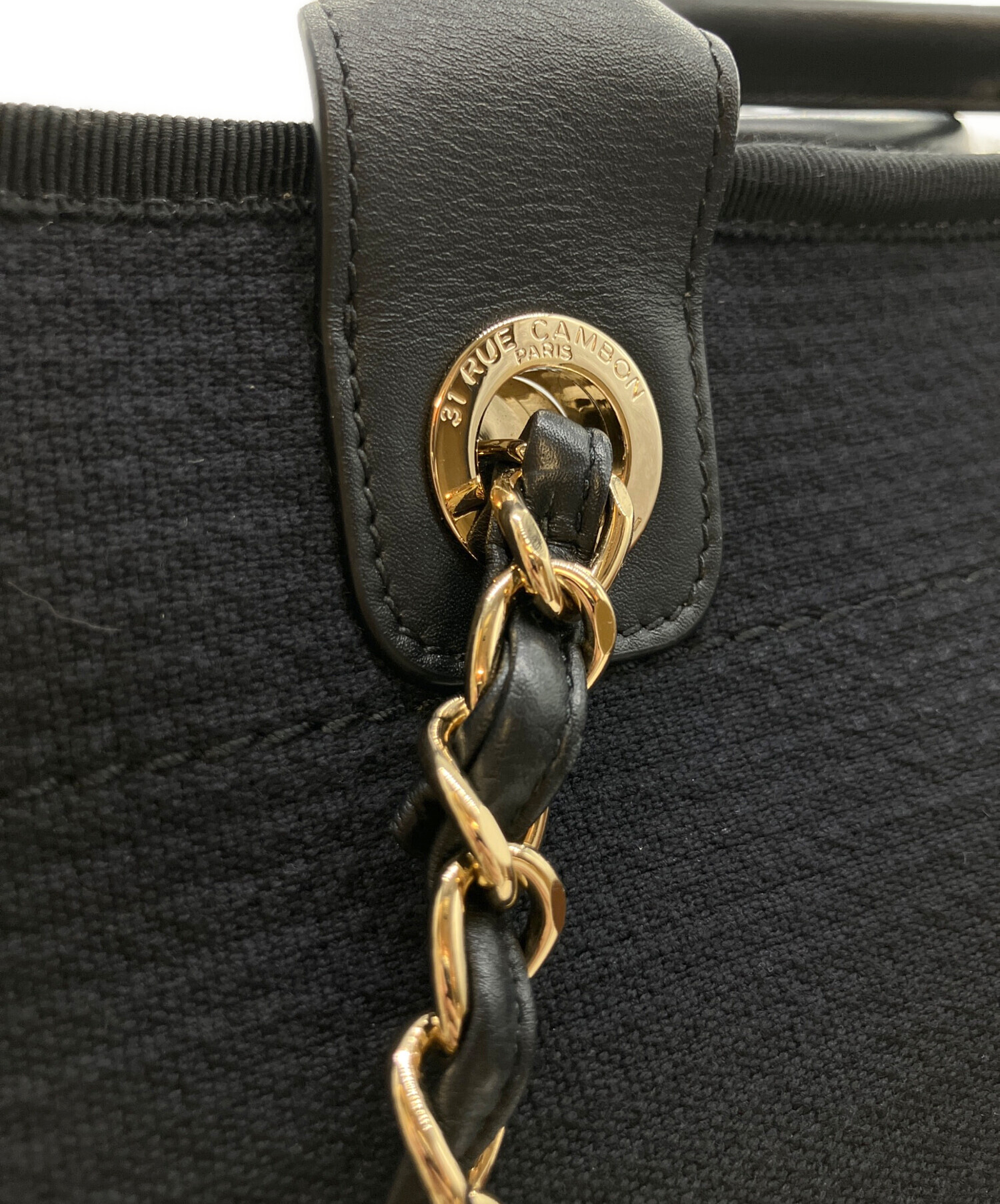 中古・古着通販】CHANEL (シャネル) ドーヴィルGM/ショルダーバッグ