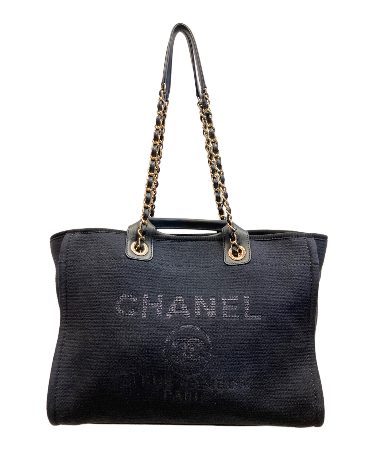 中古・古着通販】CHANEL (シャネル) ドーヴィルGM/ショルダーバッグ