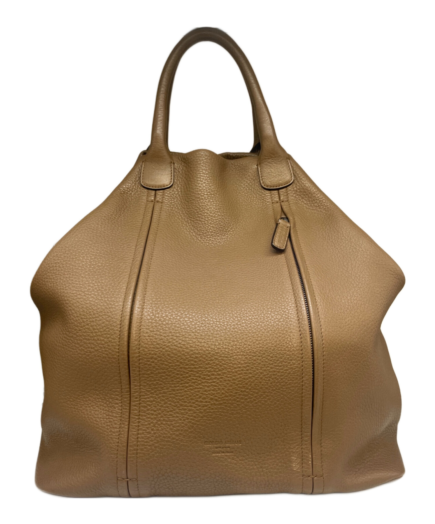 中古・古着通販】GIORGIO ARMANI (ジョルジョアルマーニ) レザートート 
