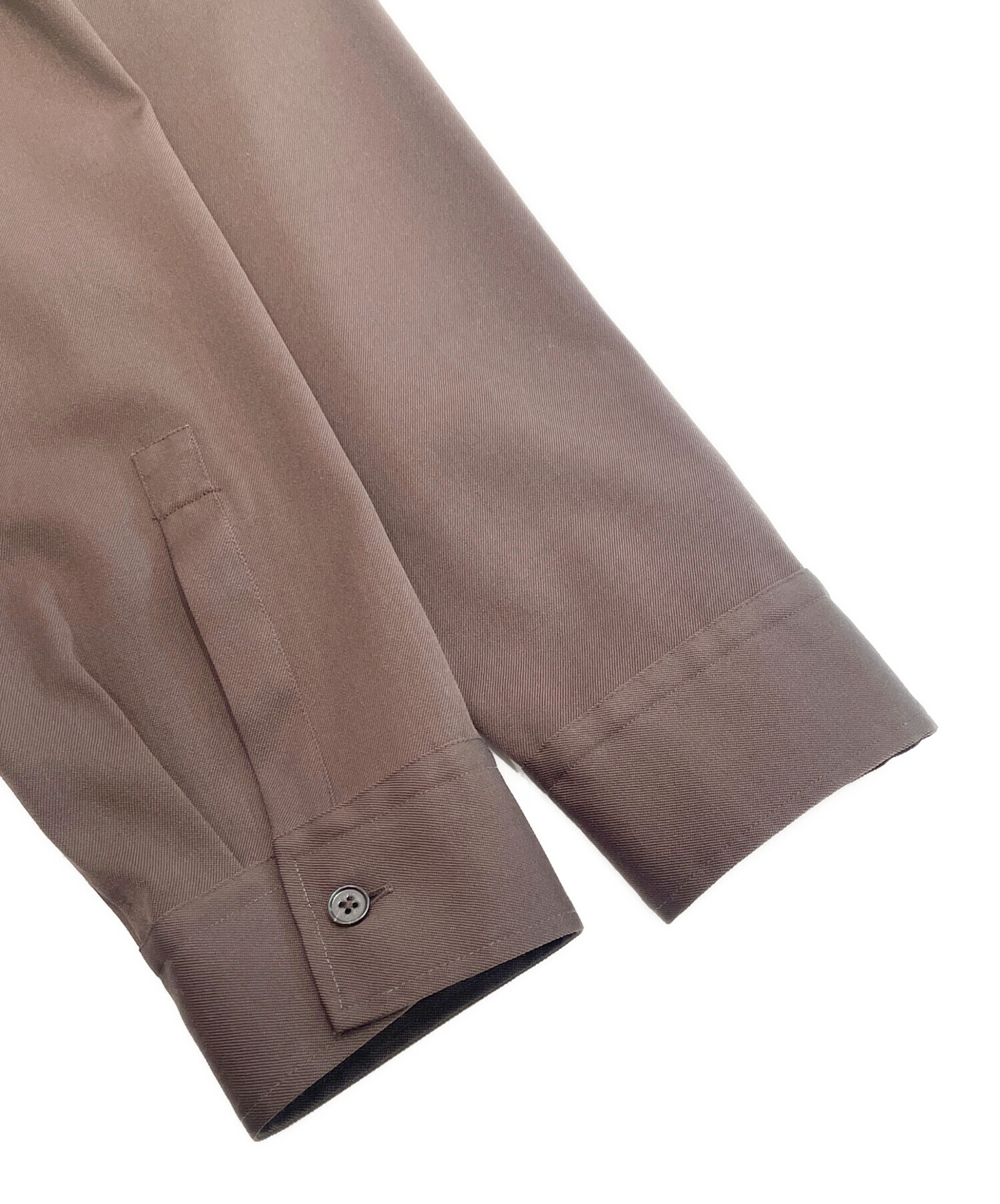 中古・古着通販】JIL SANDER (ジルサンダー) ノーカラーシャツ 