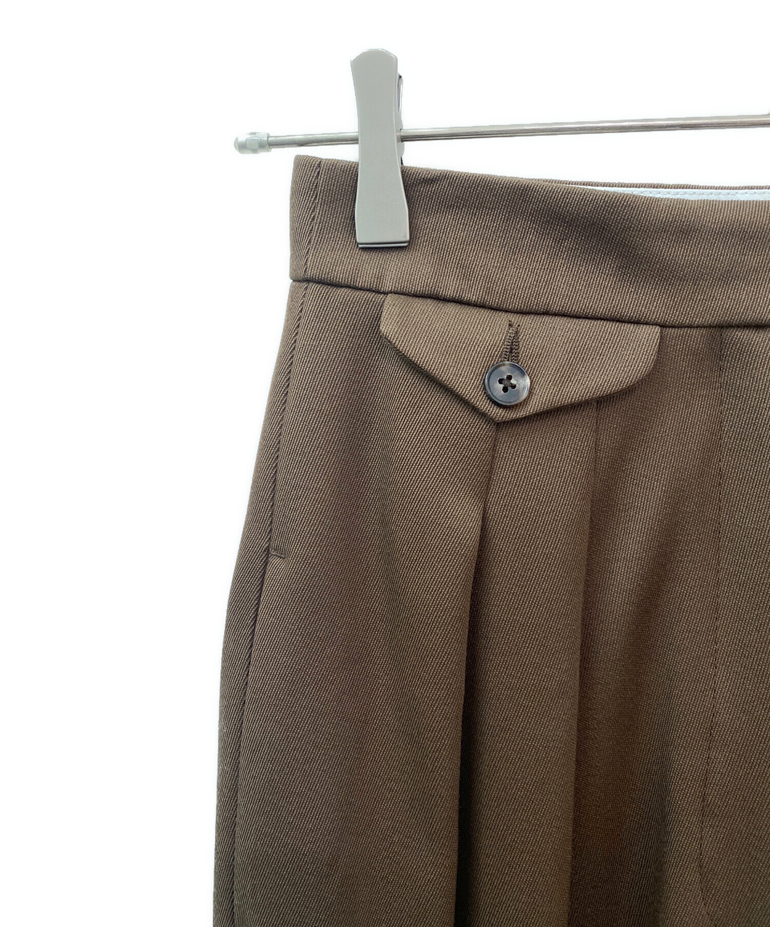 中古・古着通販】THE ROW (ザ ロウ) スリットスカート ブラウン サイズ