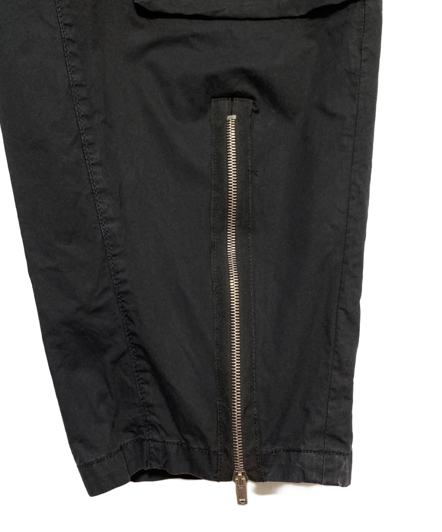 中古・古着通販】OFFWHITE (オフホワイト) カーゴパンツ ブラック