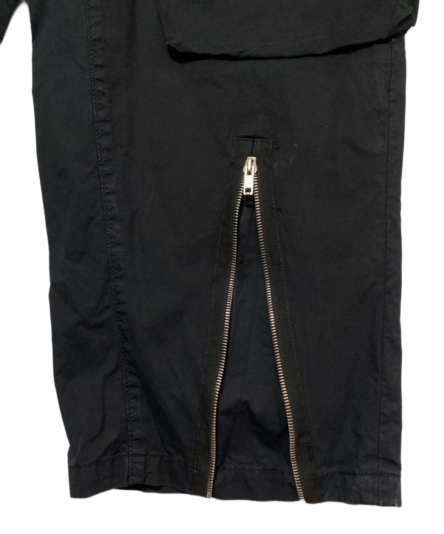 中古・古着通販】OFFWHITE (オフホワイト) カーゴパンツ ブラック