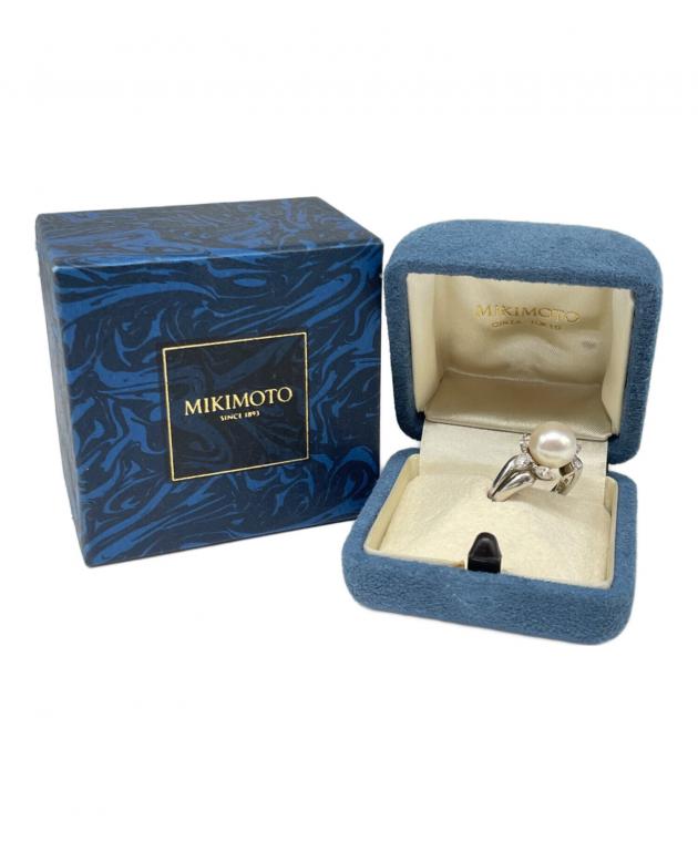中古・古着通販】MIKIMOTO (ミキモト) パール ダイヤモンド リング