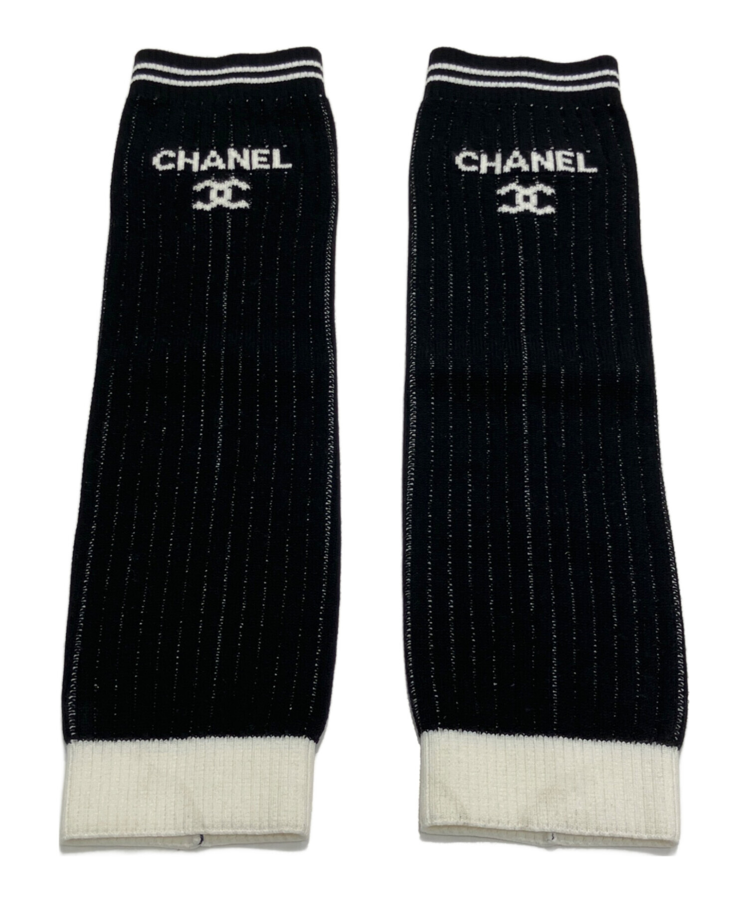 新品未使用　シャネル　レッグウォーマー 楽天市場】CHANEL シャネル レッグウォーマー AA9804 B15518