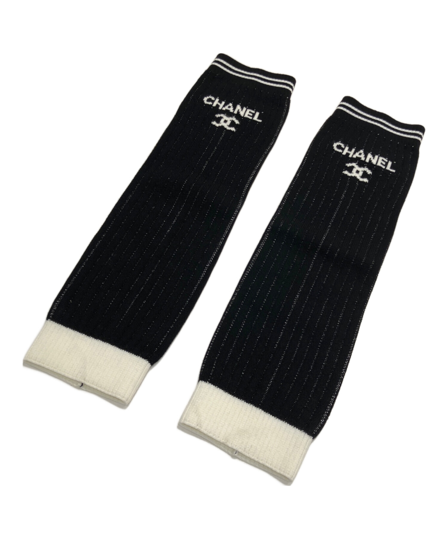 中古・古着通販】CHANEL (シャネル) COCO Mark Logo Leg Warmer/ココ