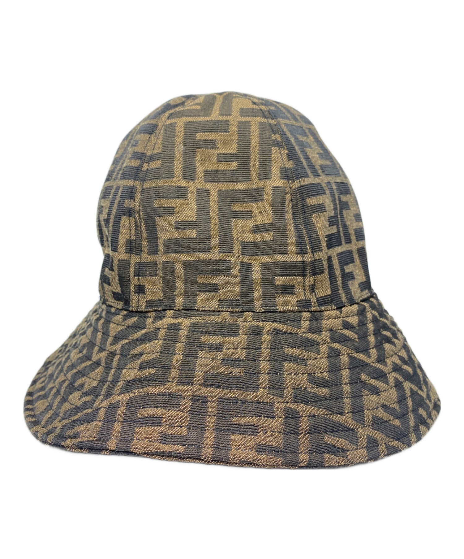 中古・古着通販】FENDI (フェンディ) ズッカ柄バケットハット ブラウン