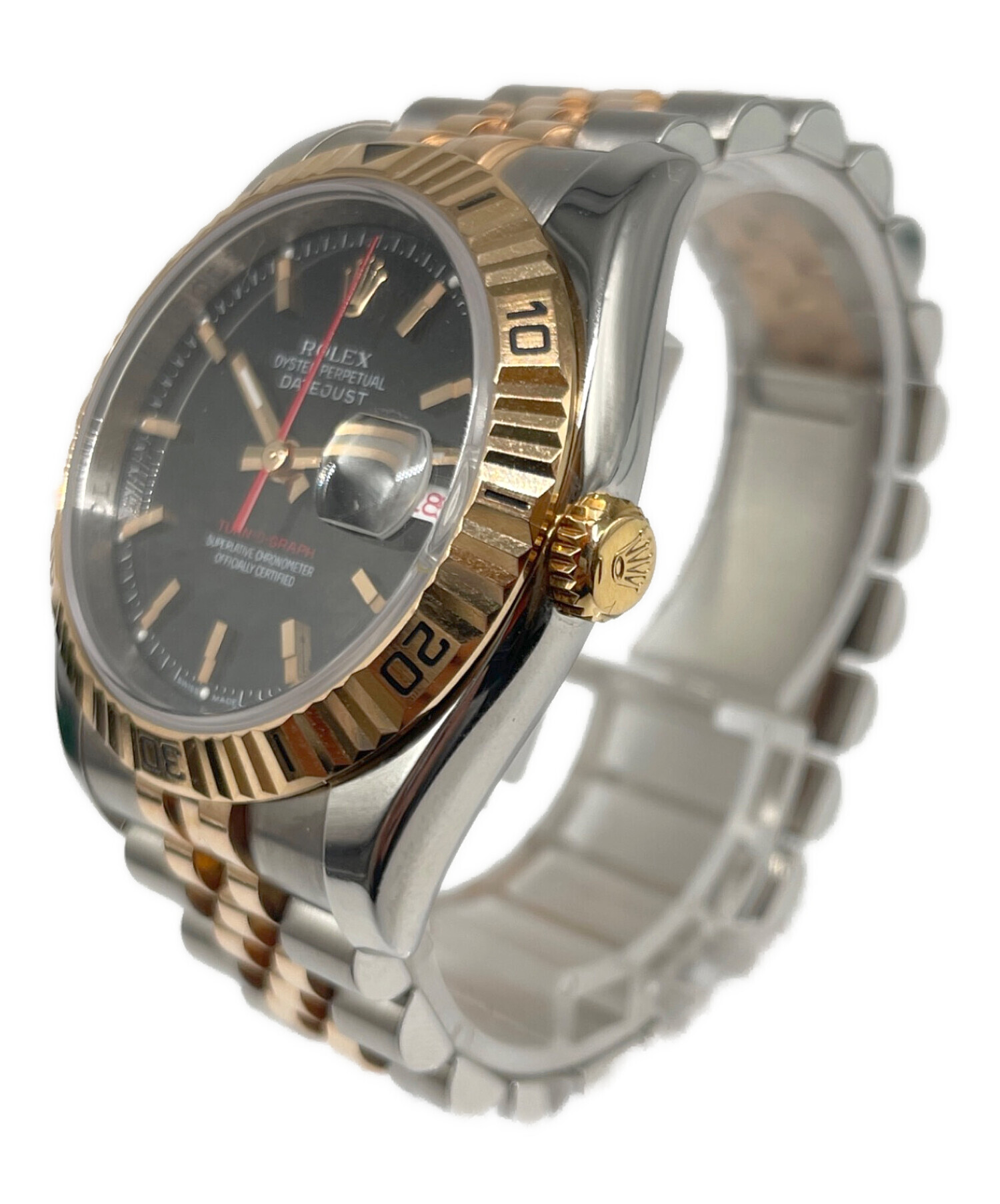 中古・古着通販】ROLEX (ロレックス) デイトジャスト ターノグラフ Ref