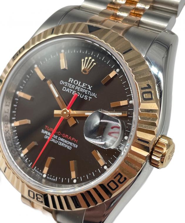 中古・古着通販】ROLEX (ロレックス) デイトジャスト ターノグラフ Ref