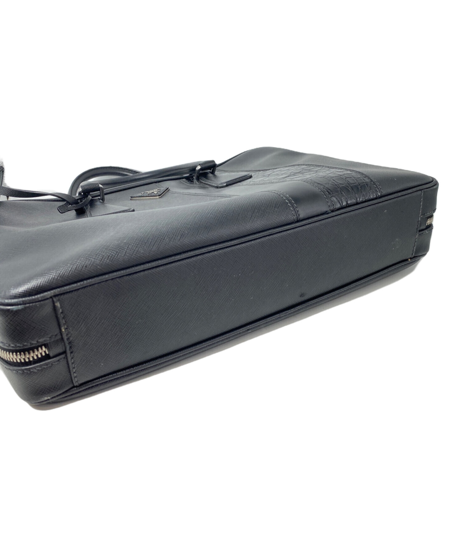 PRADA プラダ　ブリーフケース　レザー　used PRADA プラダ ブリーフケース レザー used 楽天市場】プラダ PRADA