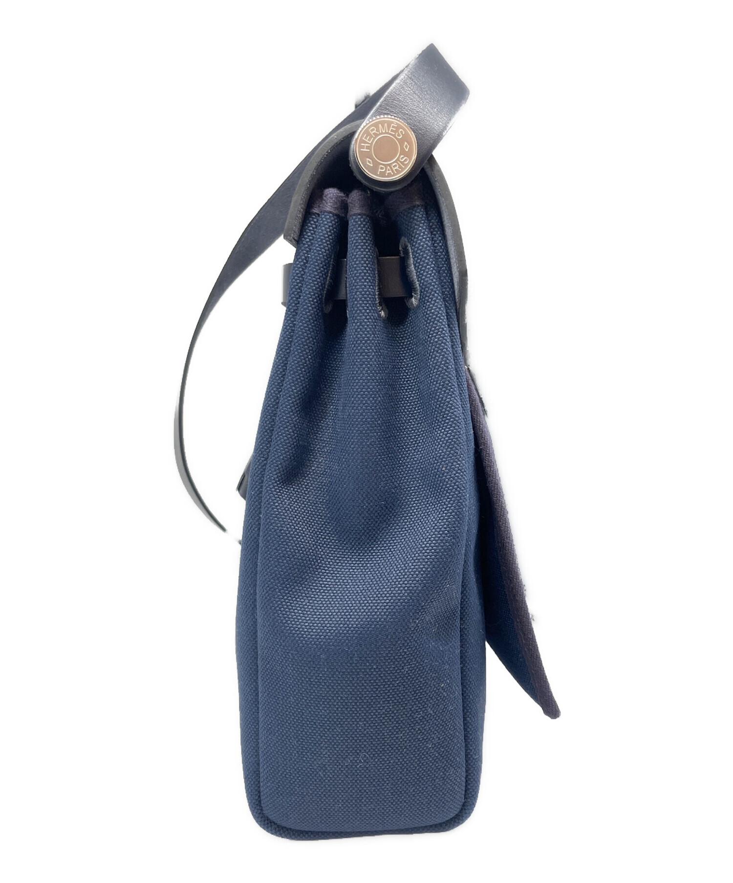 中古・古着通販】HERMES (エルメス) エールバッグジップ PM ネイビー
