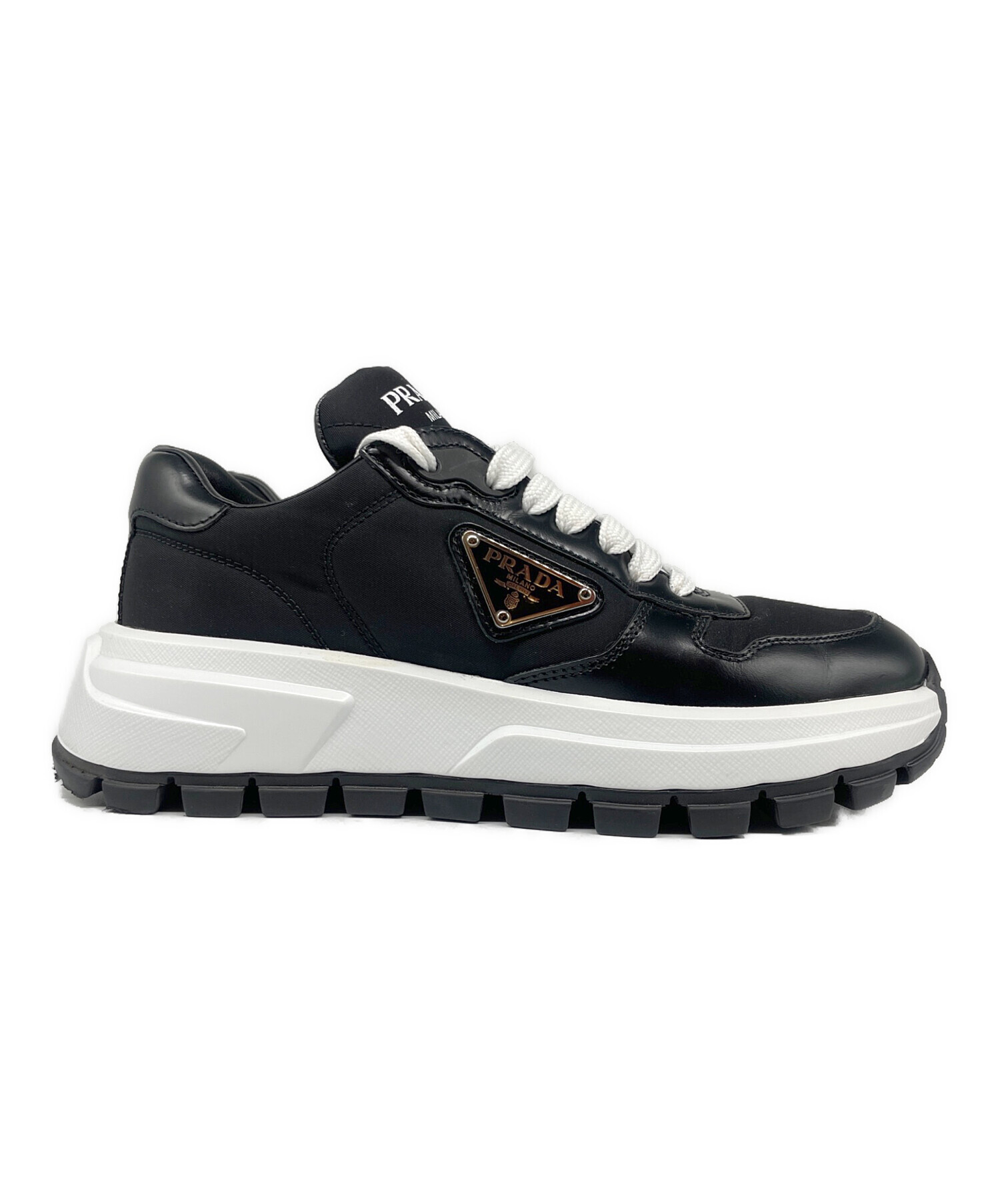 中古・古着通販】PRADA (プラダ) サイドプレートレザー