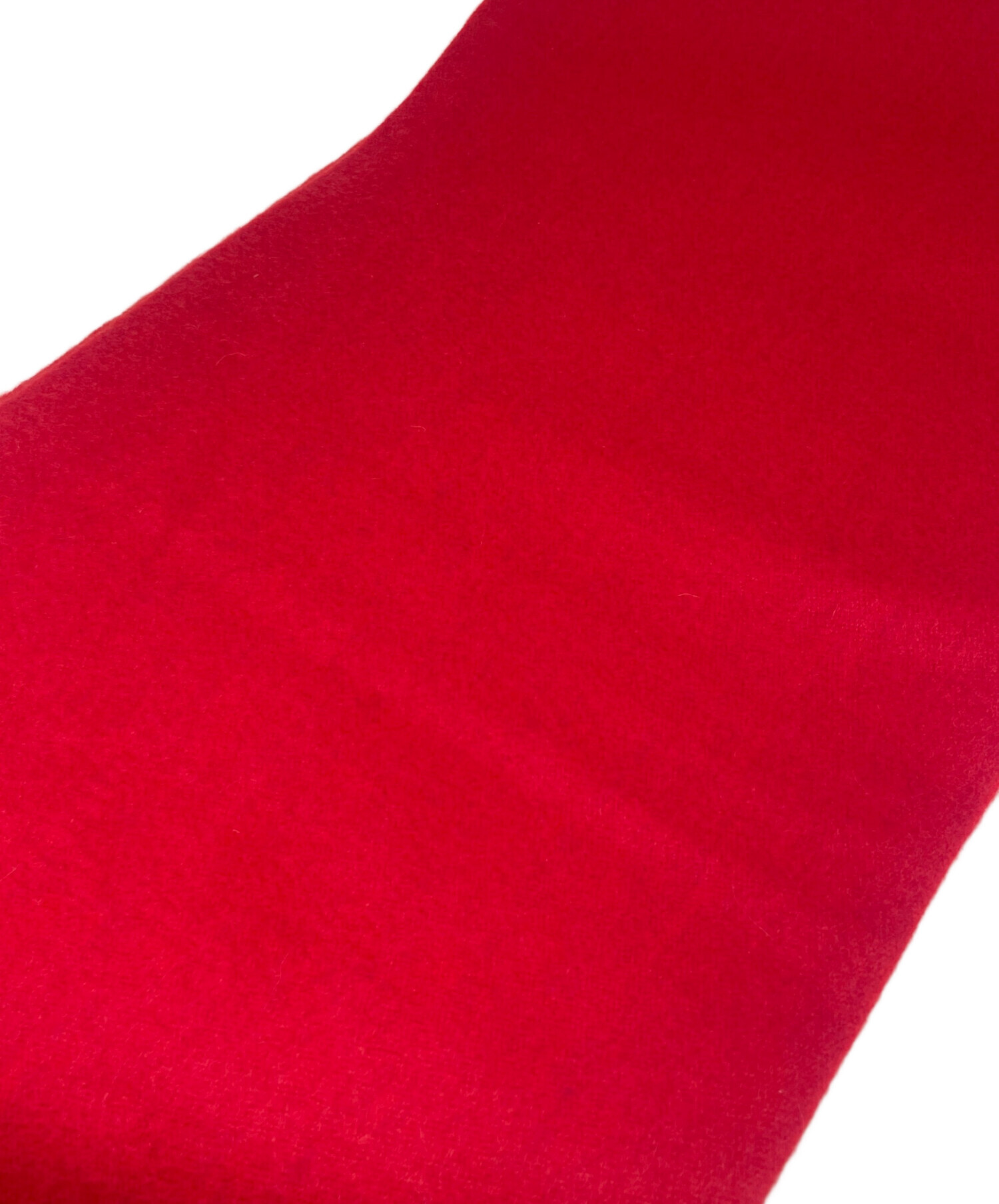 中古・古着通販】HERMES (エルメス) カシミヤマフラー レッド サイズ