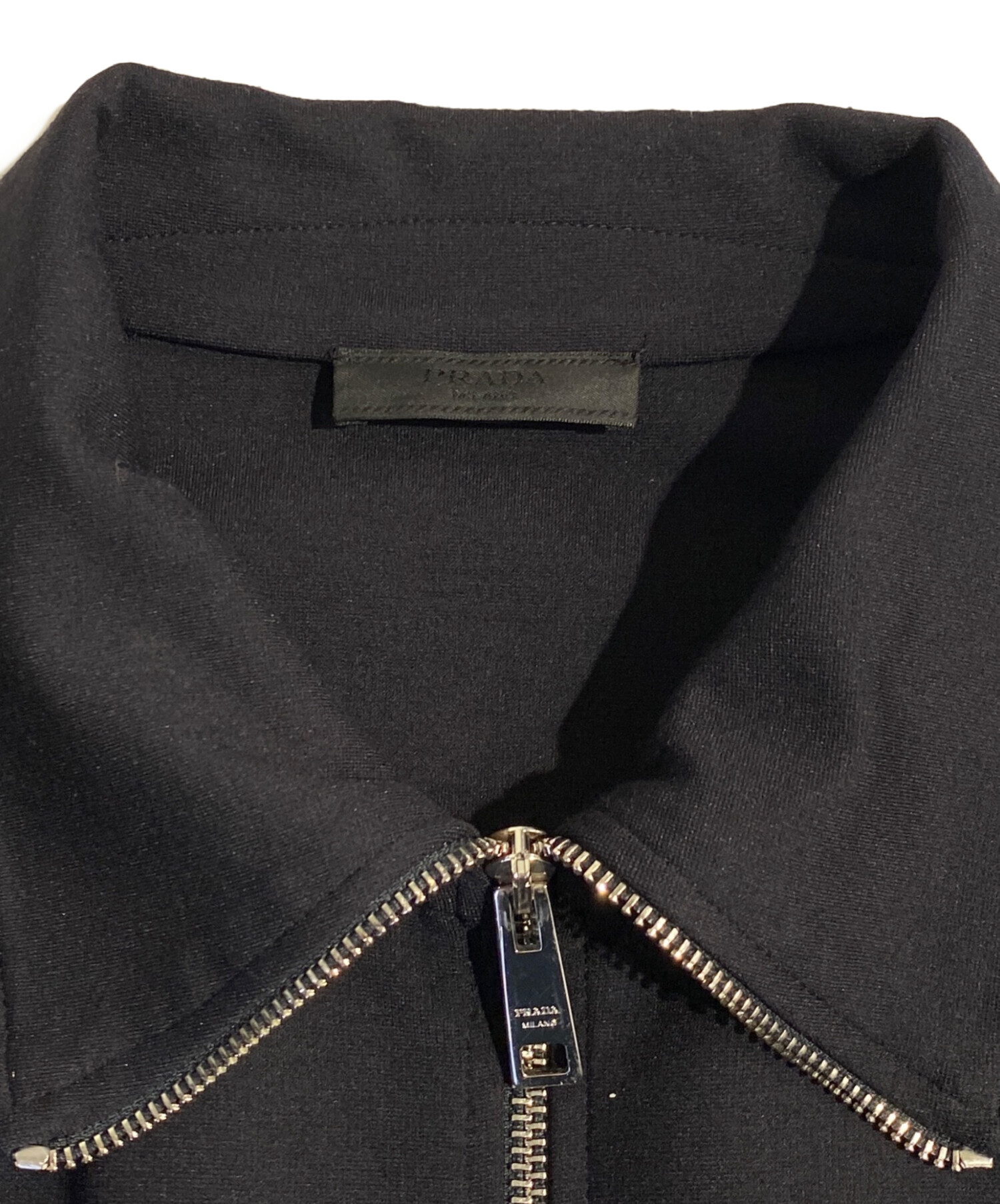 中古・古着通販】PRADA (プラダ) ジップジャケット ネイビー サイズ:S