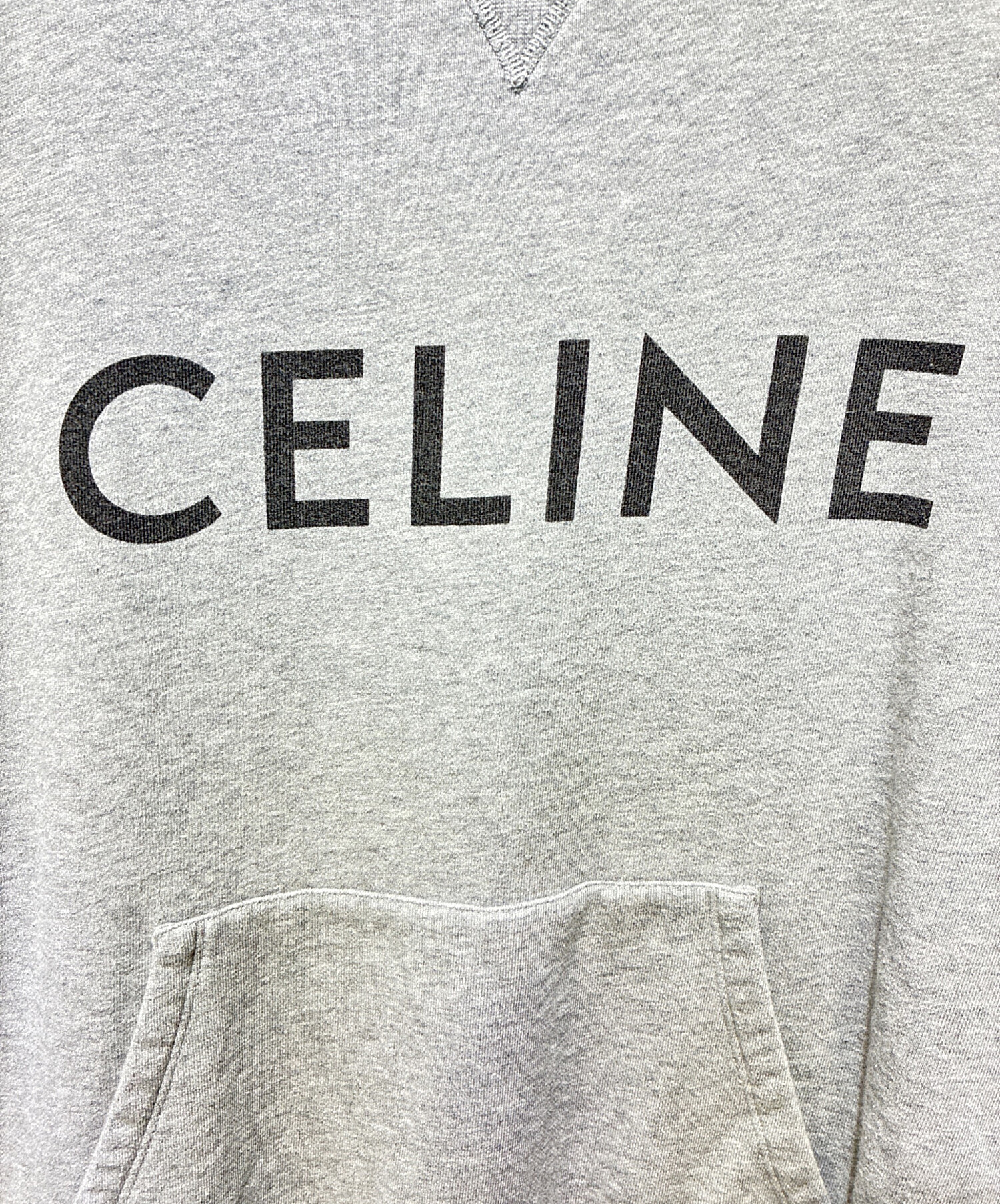 中古・古着通販】CELINE (セリーヌ) ロゴプリント ルーズスウェット