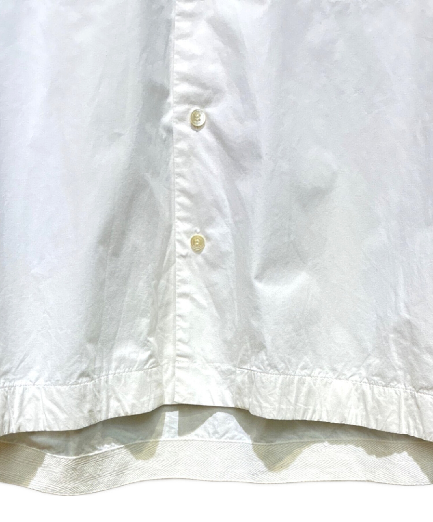 中古・古着通販】sacai (サカイ) COTTON POPLIN SHIRT半袖シャツ
