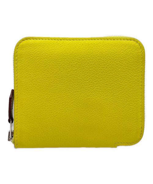 【新品未使用】【黄色金運財布】エルメス シルクイン コンパクト財布 HERMES - 【新品未使用】【黄色金運財布】エルメス シルクイン