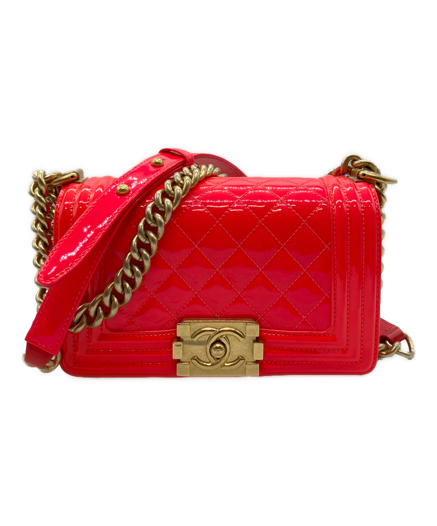 中古・古着通販】CHANEL (シャネル) ボーイシャネルショルダーバッグ20 
