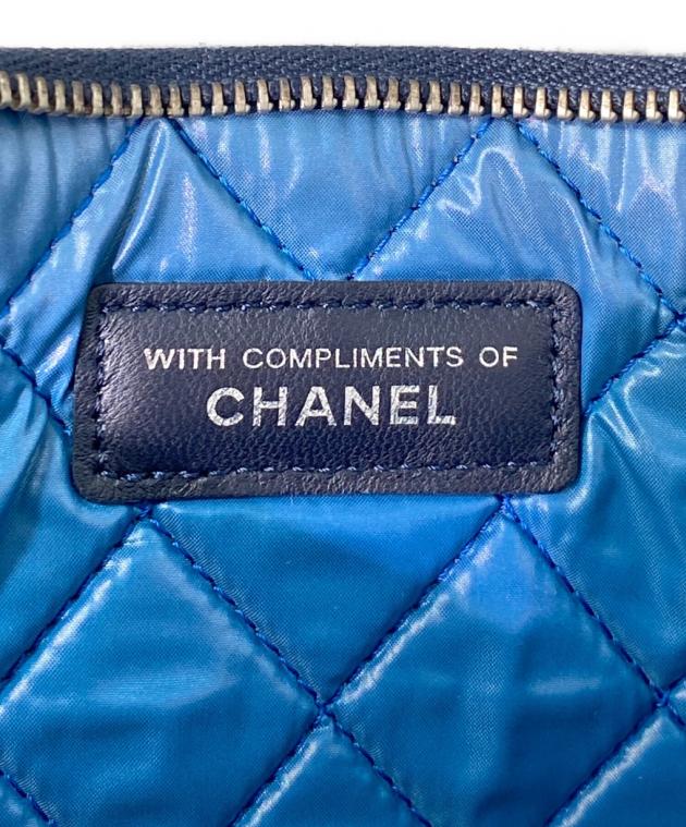 中古・古着通販】CHANEL (シャネル) キルティングクラッチバッグ