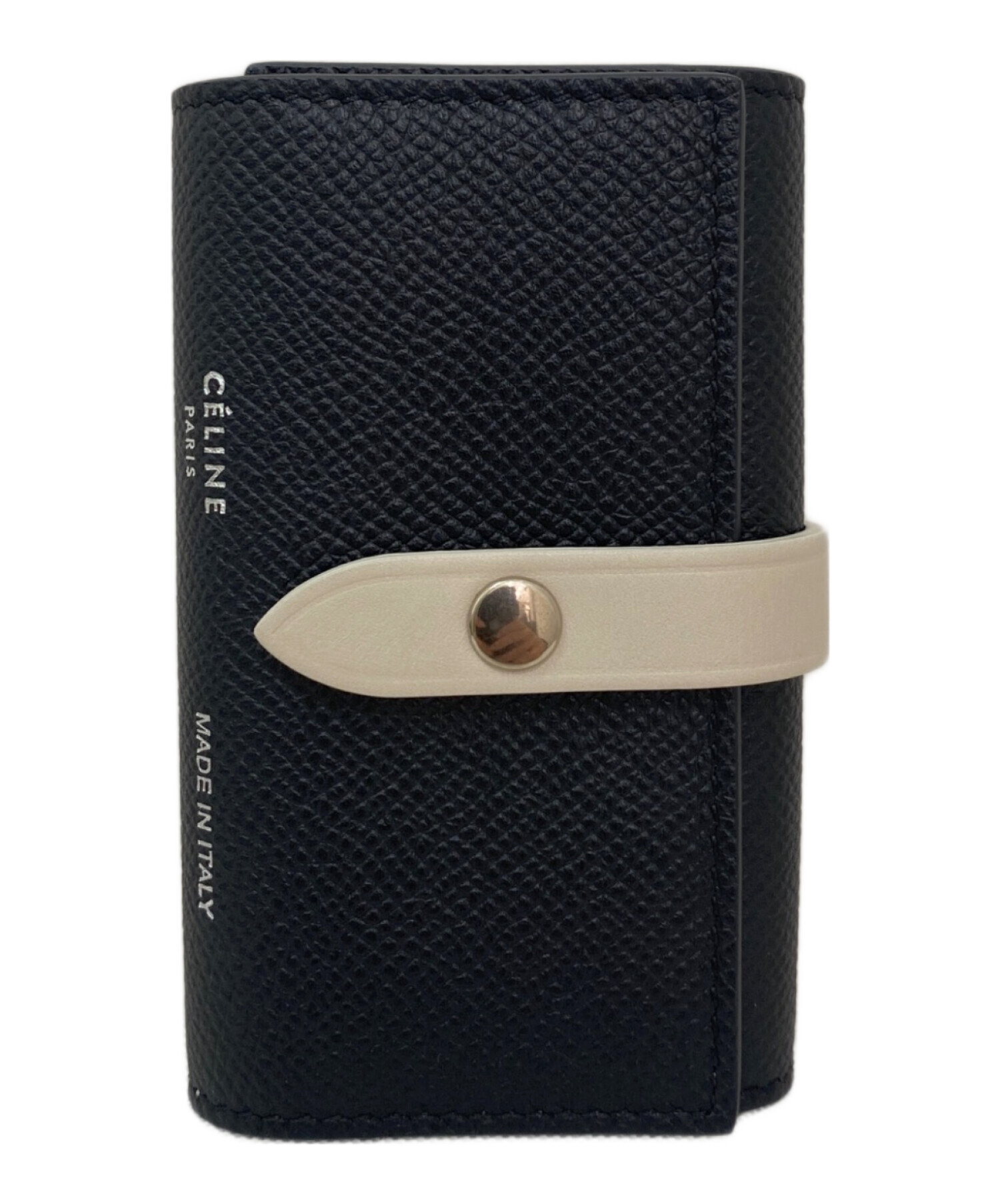 CELINE セリーヌ　キーケース CELINE バイカラーキーケース 中古・古着通販】CELINE (セリーヌ) バイ